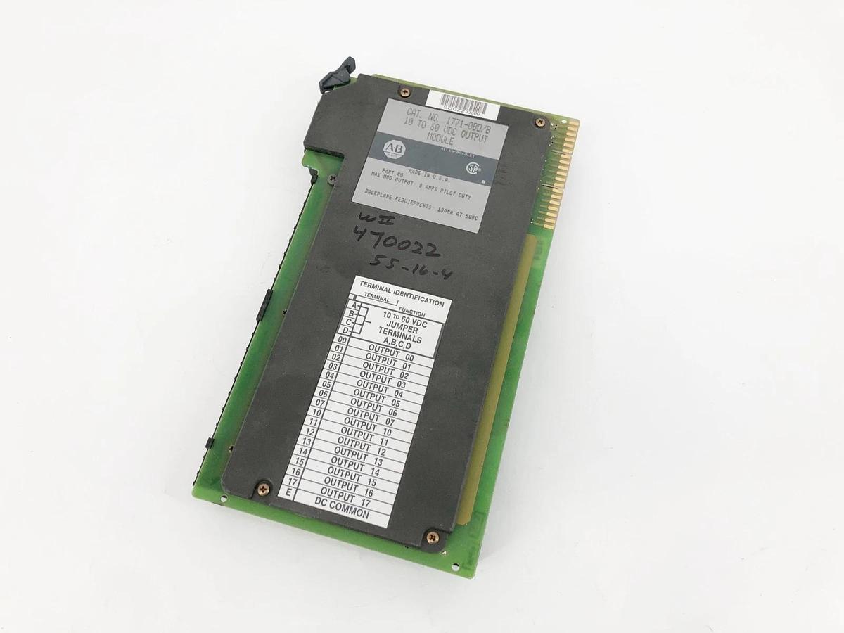 Used Allen Bradley 1771-OBD Ser. B Output Module 10-60VDC