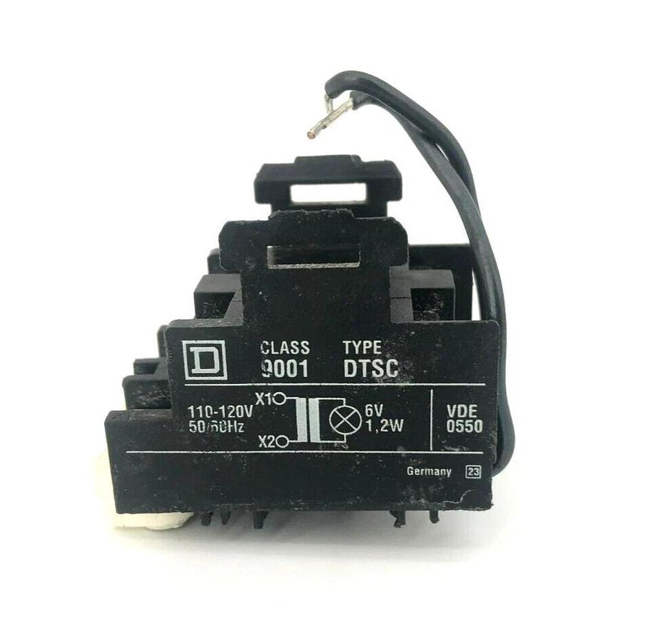 New Square D 9001-DTSC Light Module PRI 110V SEC 120V
