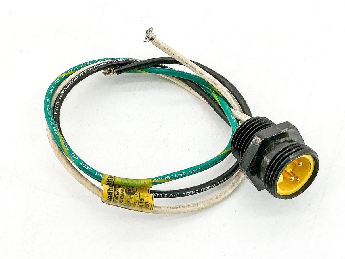 New Lot of 2 Brad Harrison 1R3006A20A120 Cordset 600V 1300130202 40909- No Box