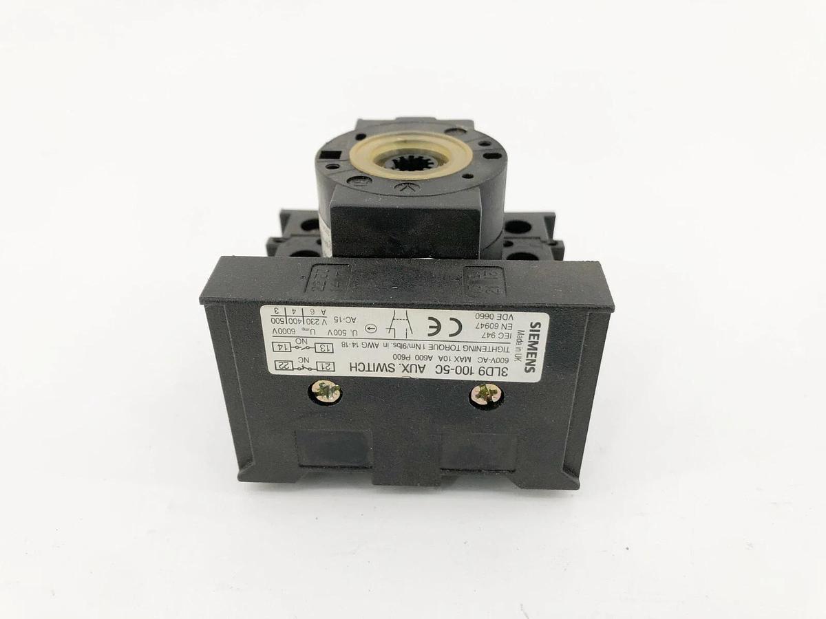 New Siemens 3LD11600-OTB51 Disconnect Switch 25A 400V - No Box