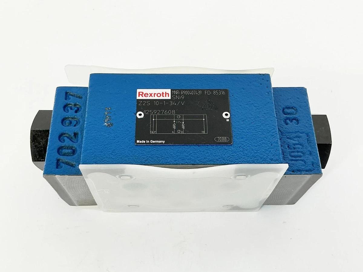 New Rexroth Z2S-10-1-34/V Hydraulic Check Valve R900407439 - No Box