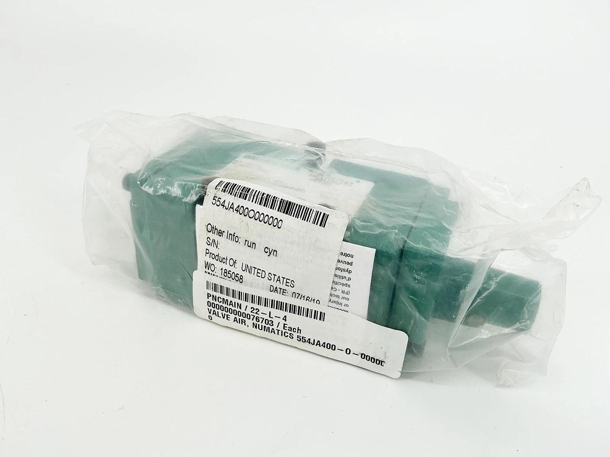 New Numatics 554JA400O000000 Pneumatic Solenoid Valve
