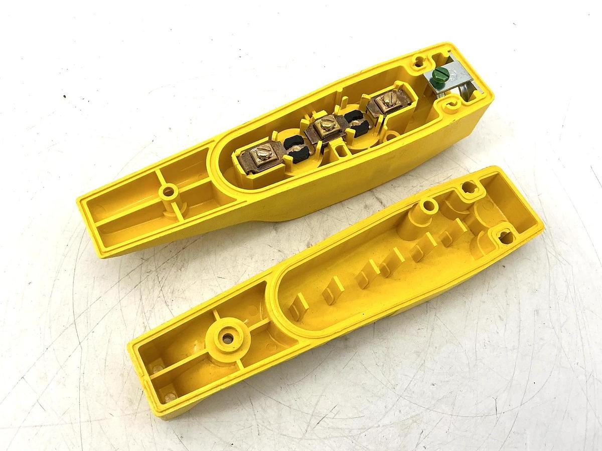 New Bryant PCS002 Compact Pushbutton Pendant Station Yellow Single Speed 240V