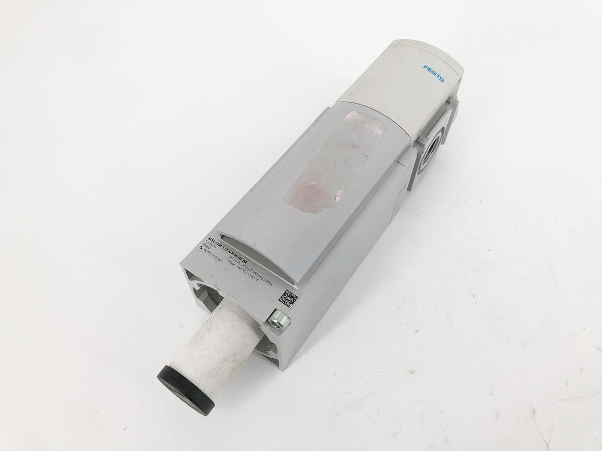 Used Festo MS6-LFM-1/2-A-R-M-HF-DA Pneumatic Filter 527670 300psi 0.01 Micron
