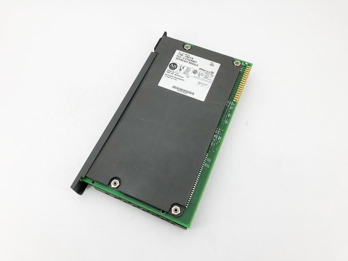 Used Allen Bradley 1785-ENET Ser. B PLC-5 Ethernet Interface Module