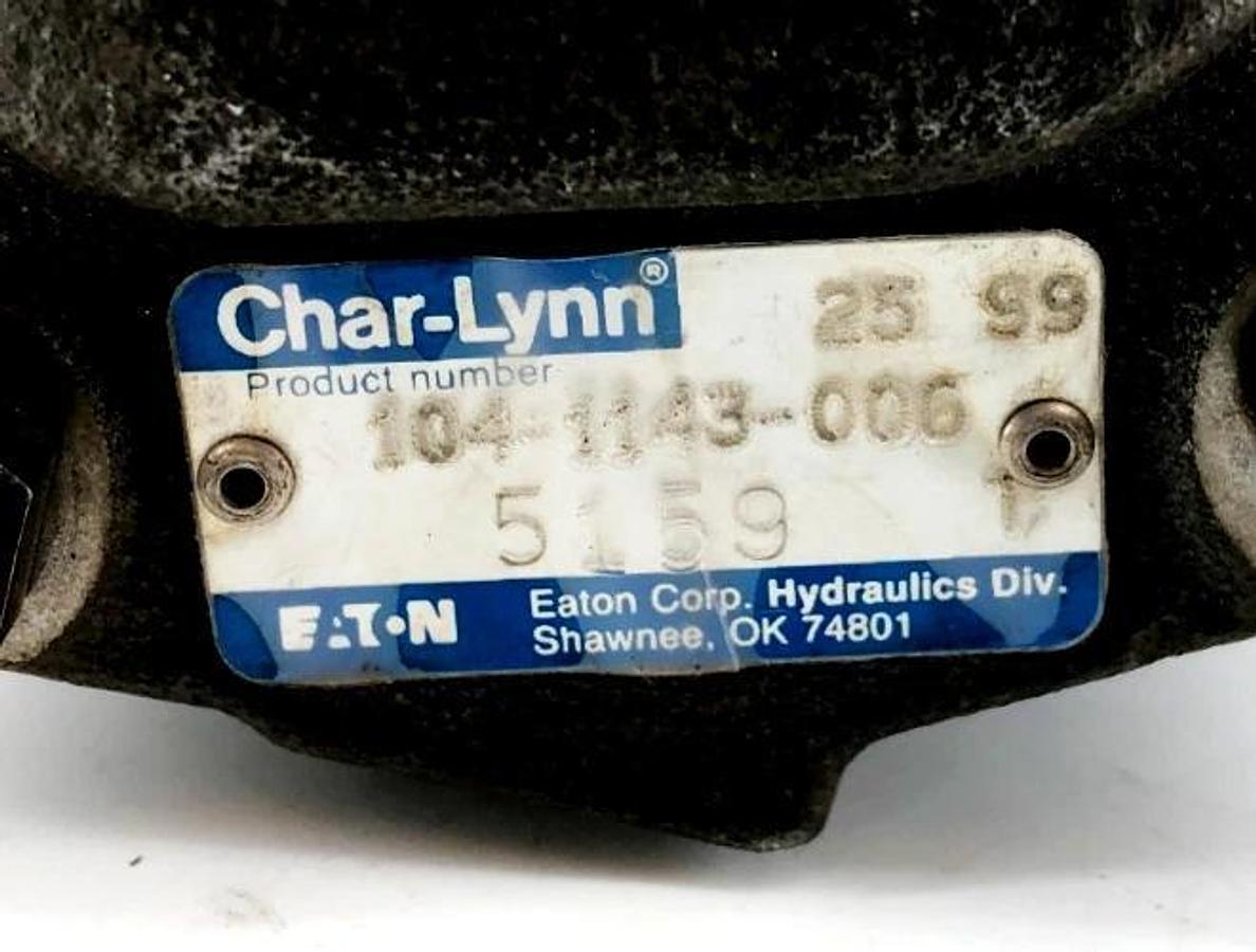 New Eaton Char-Lynn 104-1143-006 Hydraulic Geroler Disc Valve Motor OEM - No Box