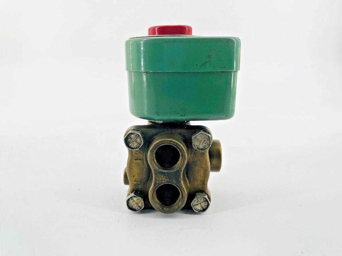 Used Asco 8342B3 120V Solenoid Valve 20W 3/16 125PSI
