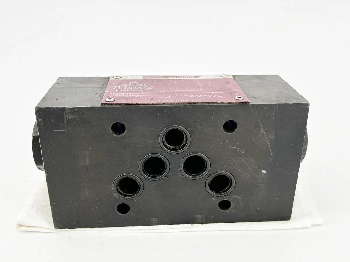 Used Summa SVN1-867364 Pilot OP Check Valve 4570PSI 315Bar