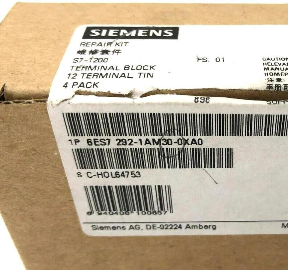 New Siemens 6ES7 292-1AM30-0XA0 Repair Kit for S7-1200 6ES7292-1AM30-0XA0