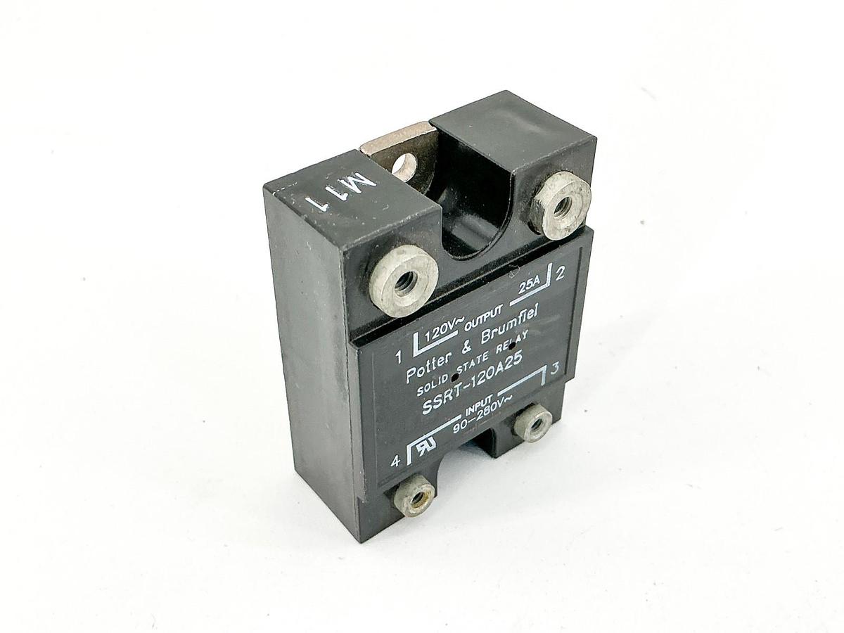 New Potter & Brumfiel SSRT-120A25 Solid State Relay 90-280V 25A - No Box