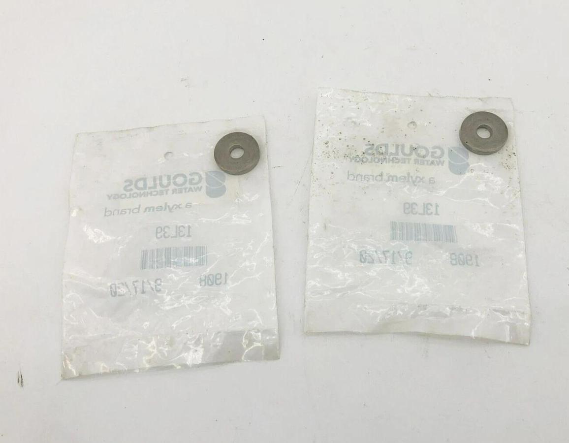 Lot of 2 New Goulds 13L39 Impeller Washers