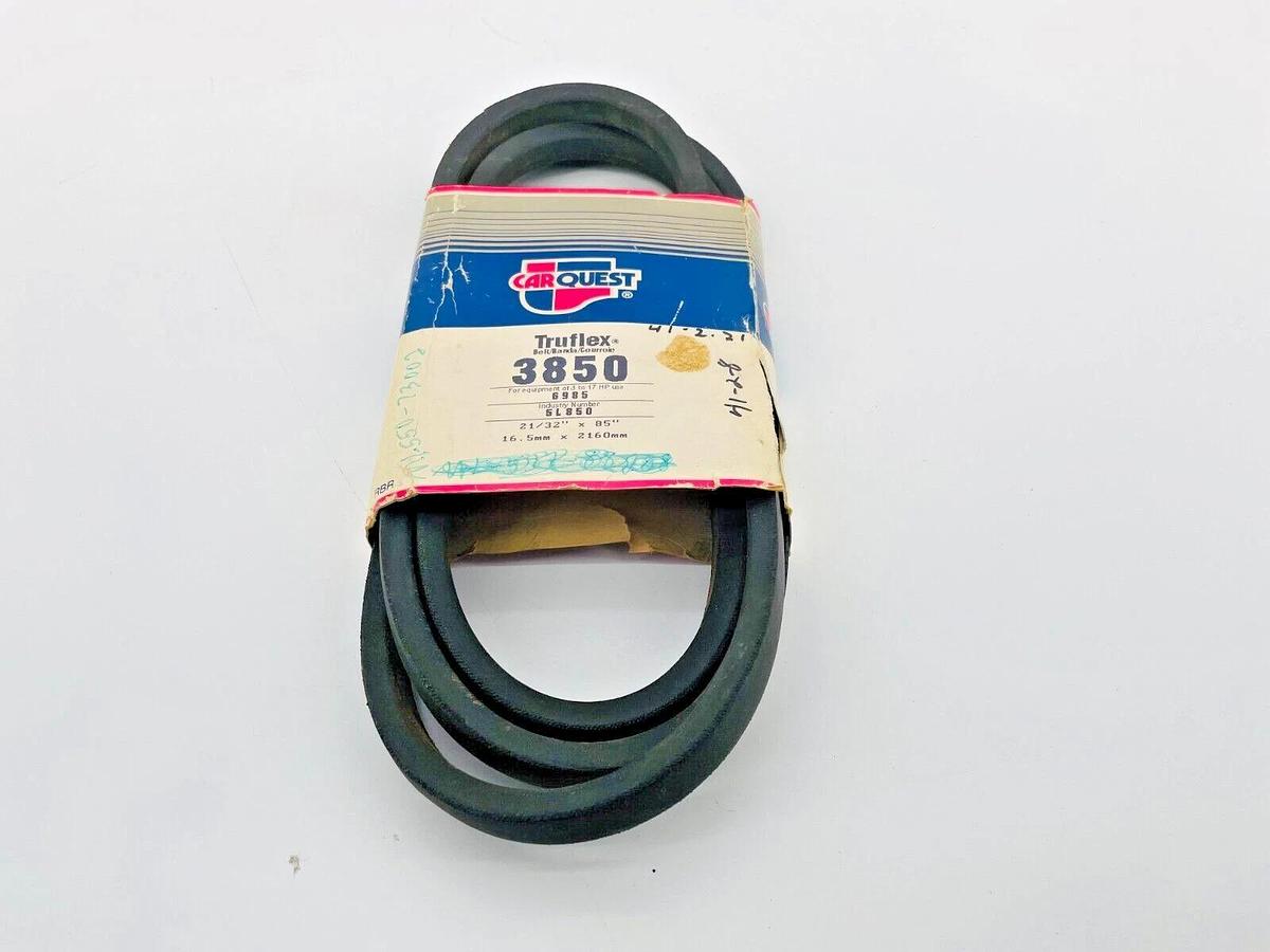 New Gates 3850 Truflex Belt 5L850 21/32in X 85in