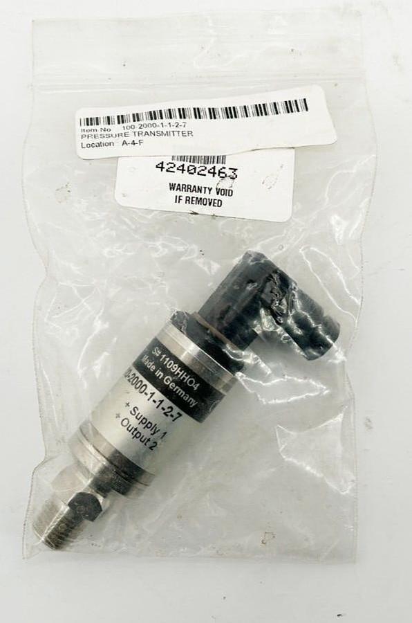 New NoShok 100-2000-1-1-2-7 Pressure Sensor 10-30VDC 2000PSI 20mA