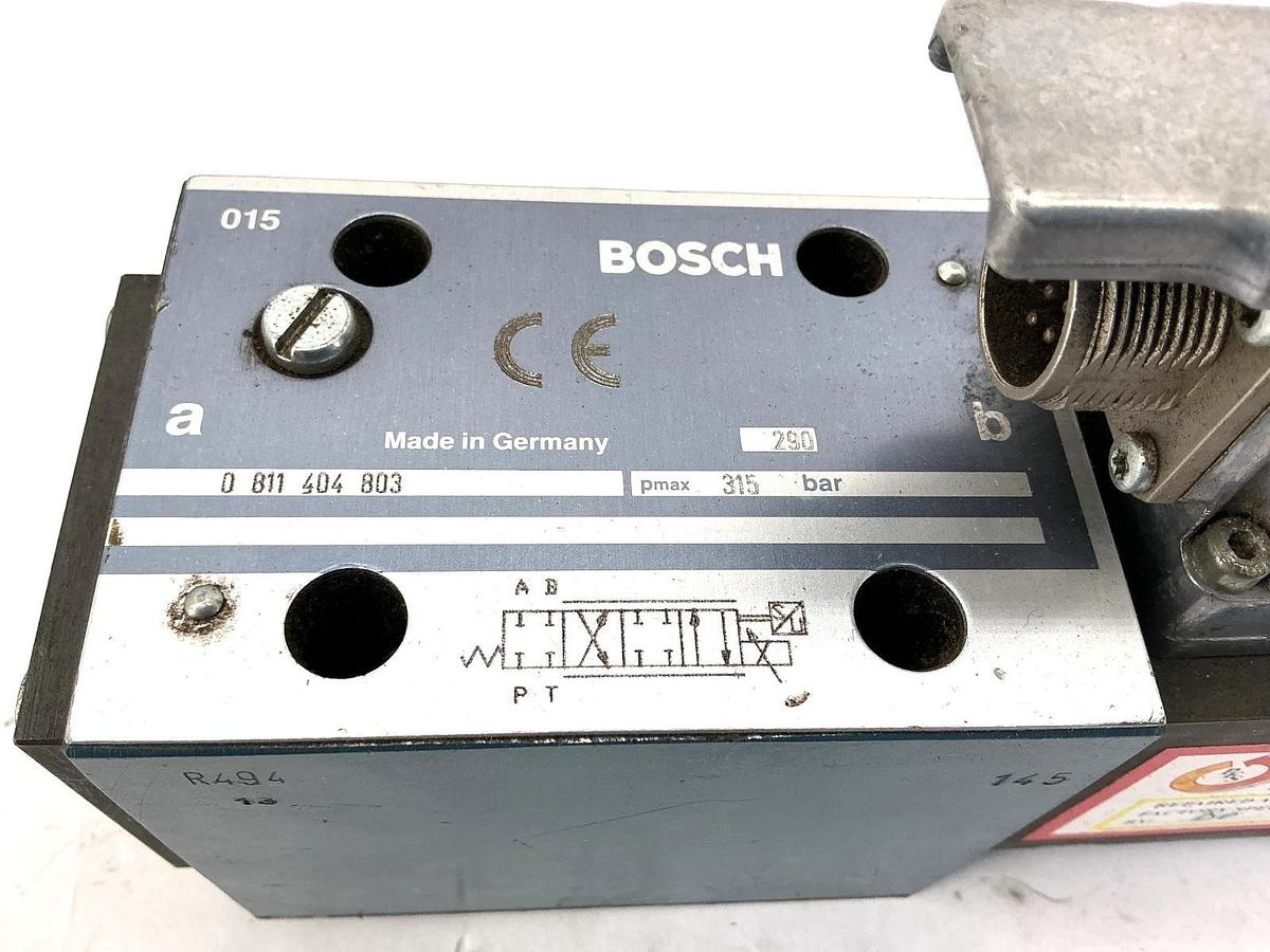 Used Bosch 0-811-404-803 Proportional Control Valve Pmax 315 0811404803