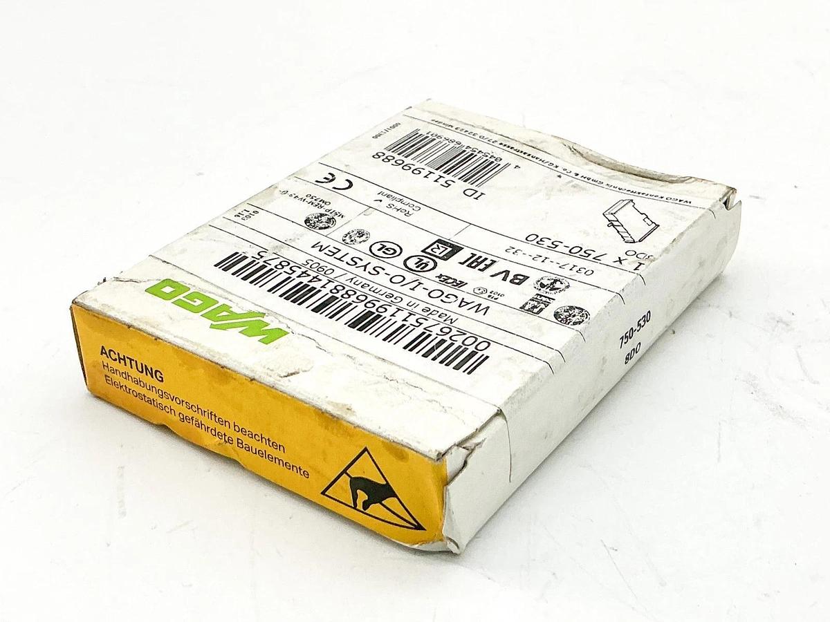 New Wago 750-530 Digital Output Module 24VC 8 Channel - Sealed