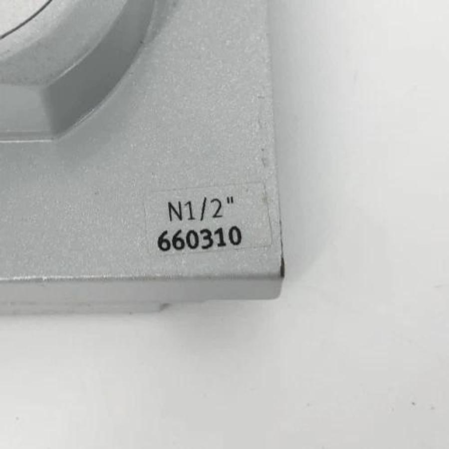 Lot of 2 New Festo 660310 Endplates N1/2" - No Box