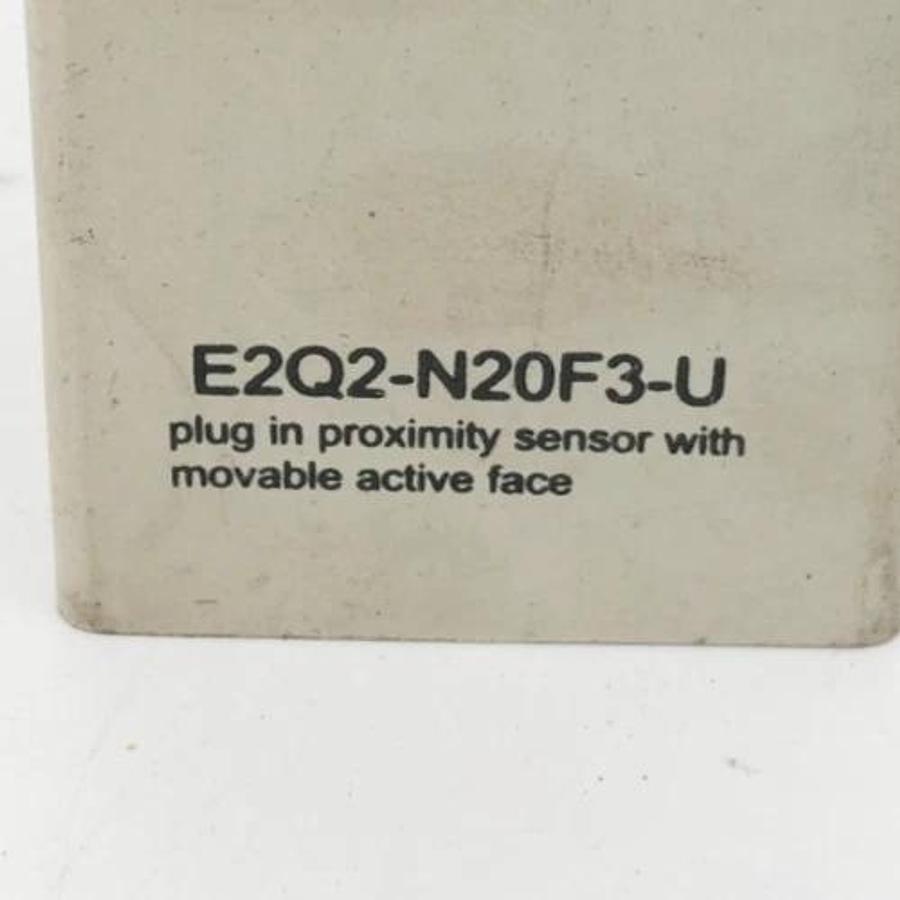New Omron E2Q2-N20F3-U Proximity Sensor 10-60VDC - No Box