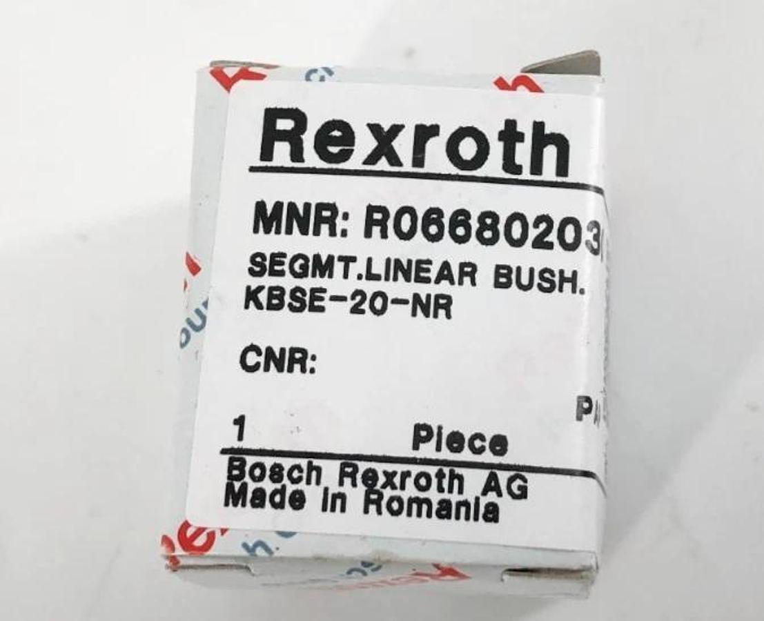 New Rexroth KBSE-20-NR Segmental Linear Bearing R066802030 - No Box