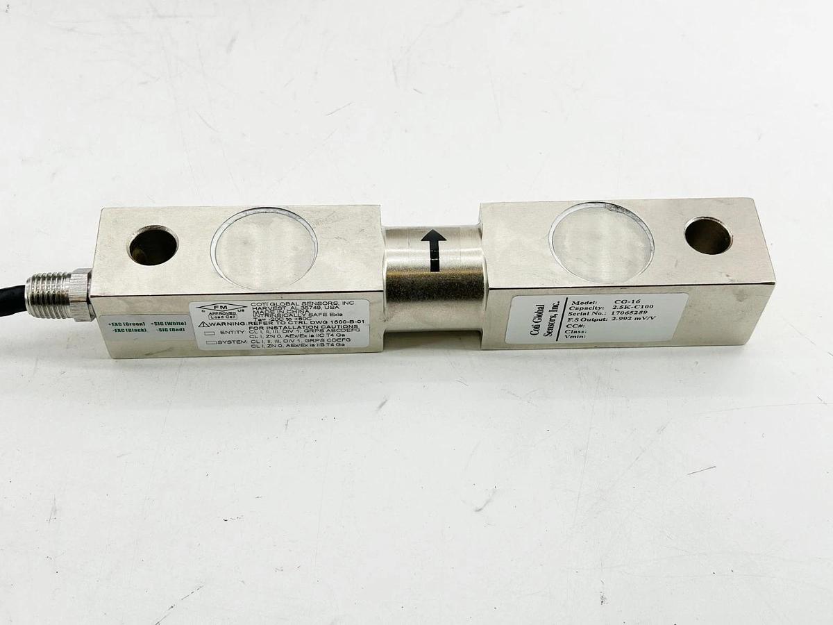New Coti Global CG-16 Pressure Sensor 2.5K-C100 2.992mV/V