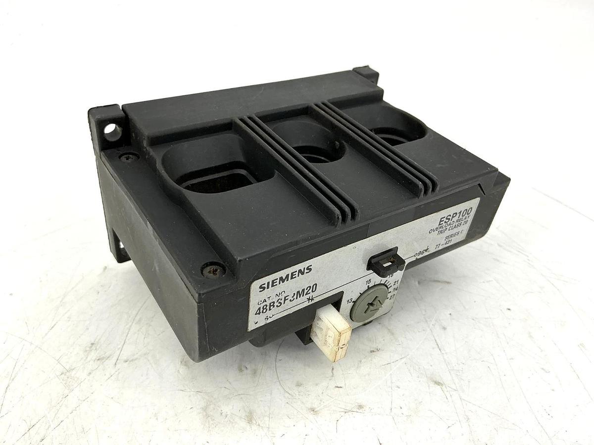 New Siemens 48BSF3M20 Ser C Overload Relay Solid State 3PH 13-27FLA 600V -No Box