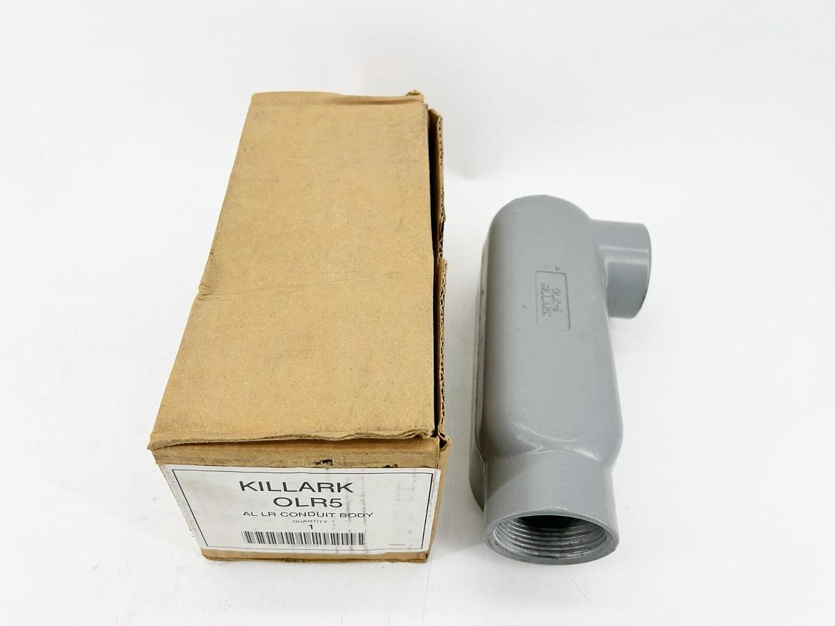 New Hubbell Killark OLR5 AL LR Conduit Body
