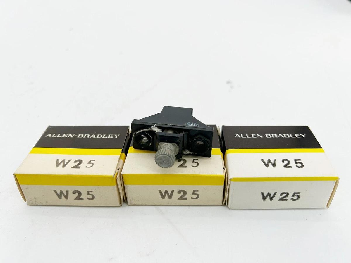 New Lot of 3 Allen Bradley W25 Heater Element Overload Relay