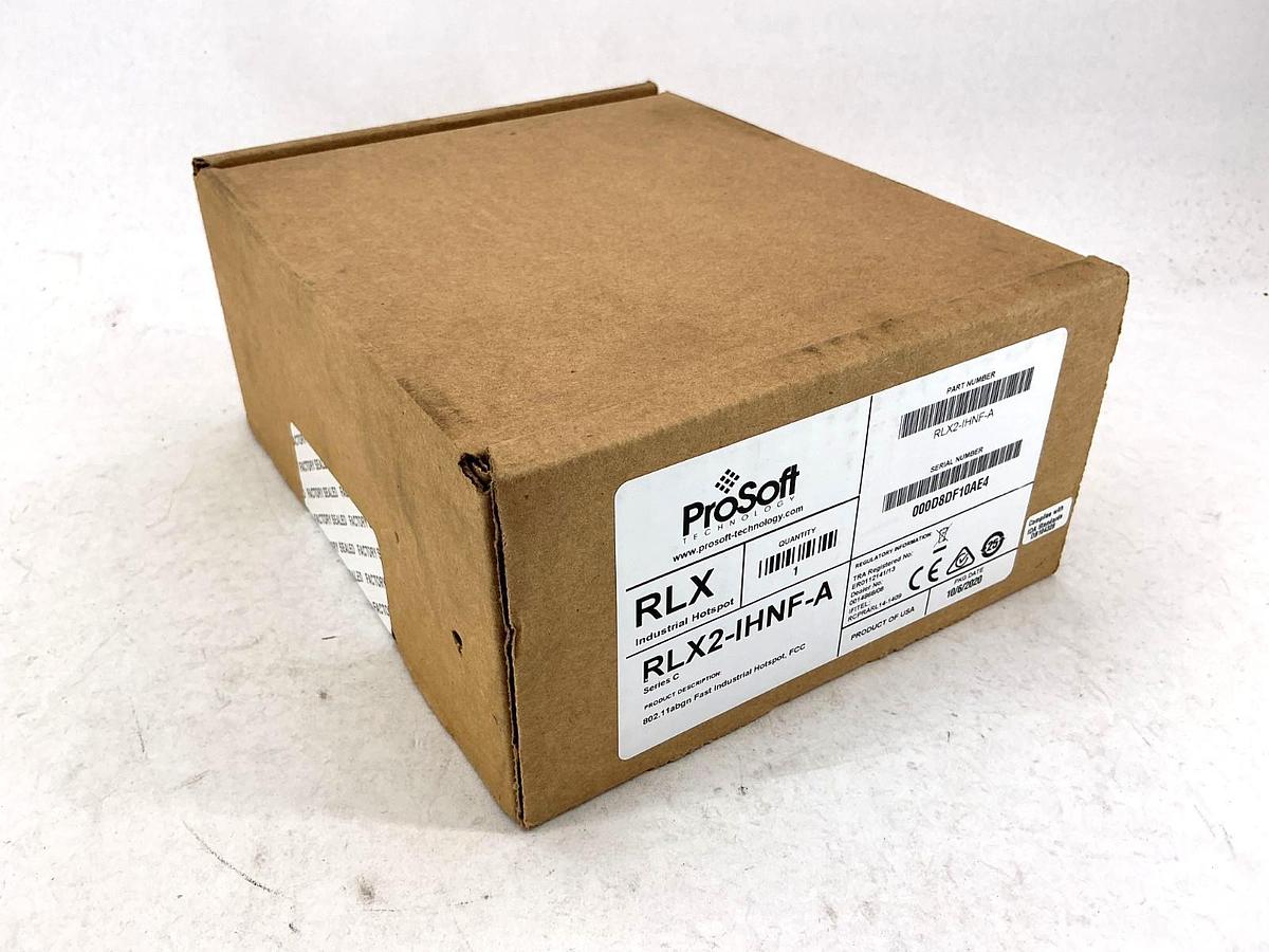 New Sealed ProSoft RLX2-IHNF-A Ser C Fast Industrial Hotspot 802.11abgn 24V