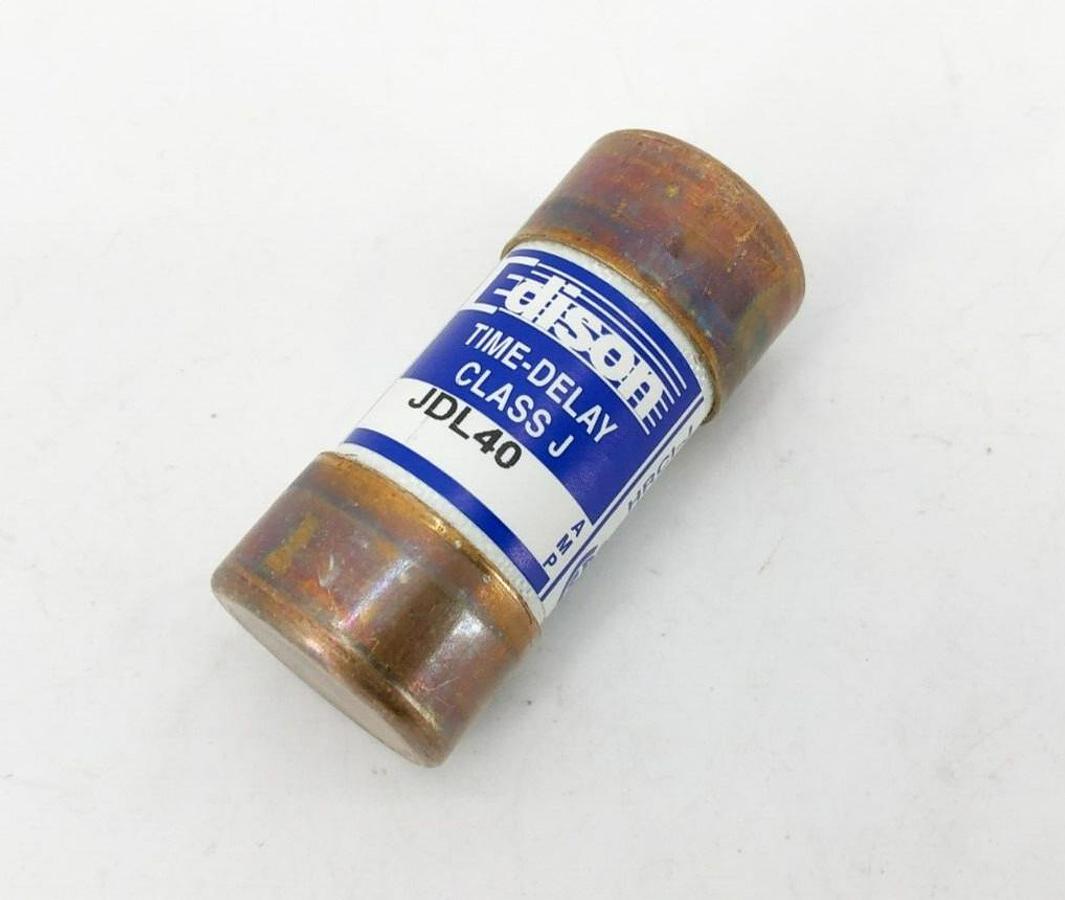 New Edison JDL40 Time Delay Fuses 40A 600VAC Class J
