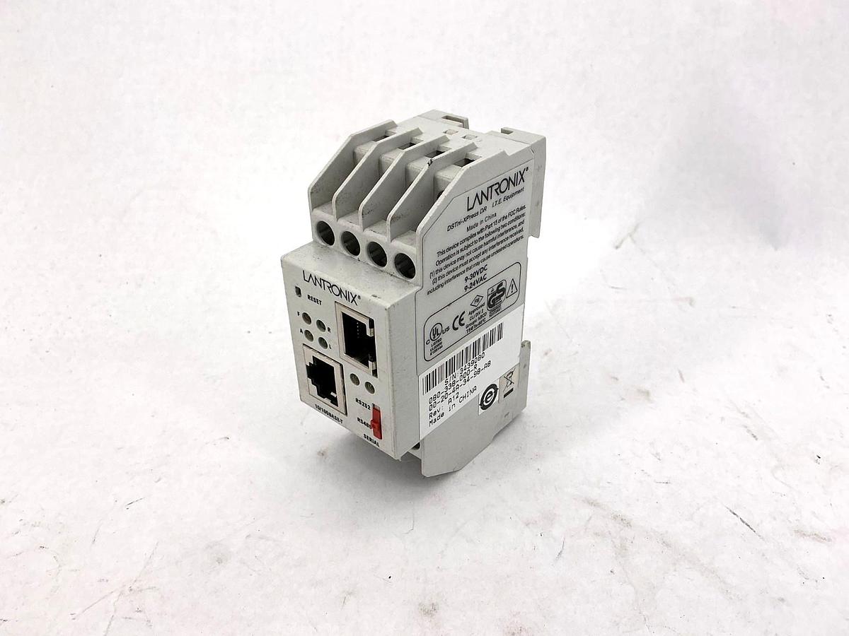Used Lantronix XSDRIN-02 080-338-000-R Industrial Device Server 9-30VDC 9-24VAC