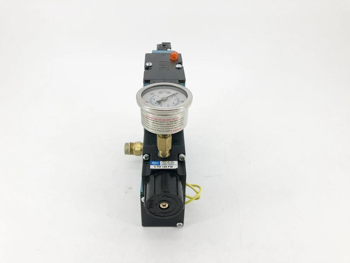 Used MAC Valves 82A-KC-CKA-TM-DAAP-1DA Solenoid Valve 150psi TM-DAAJ-1DA PR82A-GCDA