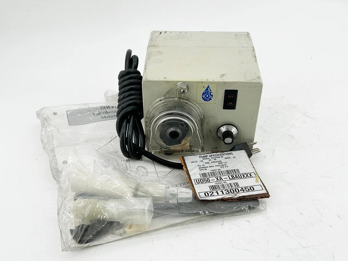 New Pulsafeeder UD50-XA-LBAUXXX Pump Dolphin 50 25PSI 1.8Bar 115V .62A 60Hz