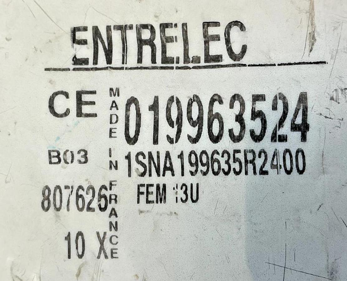 Lot of 20 Entrelec 019963524 Terminal Block End Plates Black 1SNA199635R2400