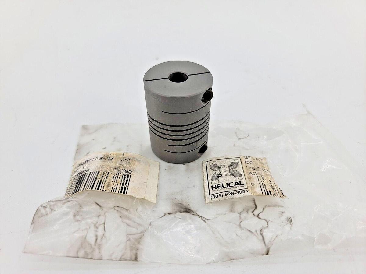 New Helical ACR112-8mm-8mm Flexible Coupling 8mm Shaft 38mm Length