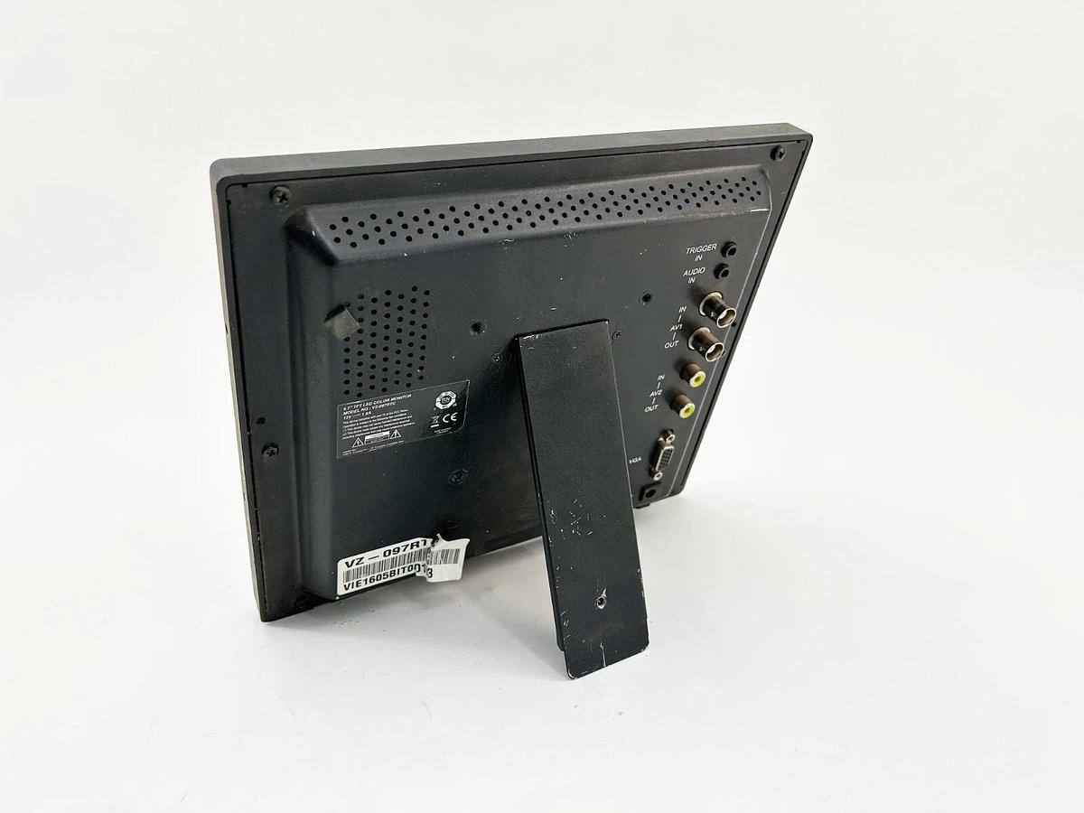 Used ViewZ VZ-097RTC 9.7" TFT LED Color Monitor 12V 1.6A