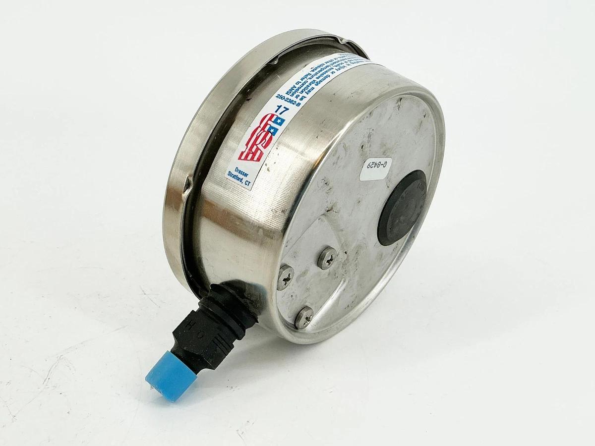 New Ashcroft 45-1009S-02L-0-1500 Pressure Gauge 0-1500PSI 4.5" Face 1/4" NPT