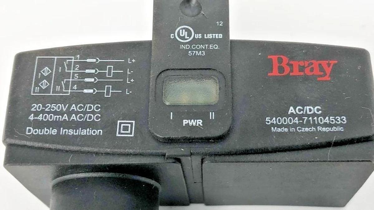 New Bray 540004-71104533 Inductive Proximity Sensor 20-250VAC/DC - No Box