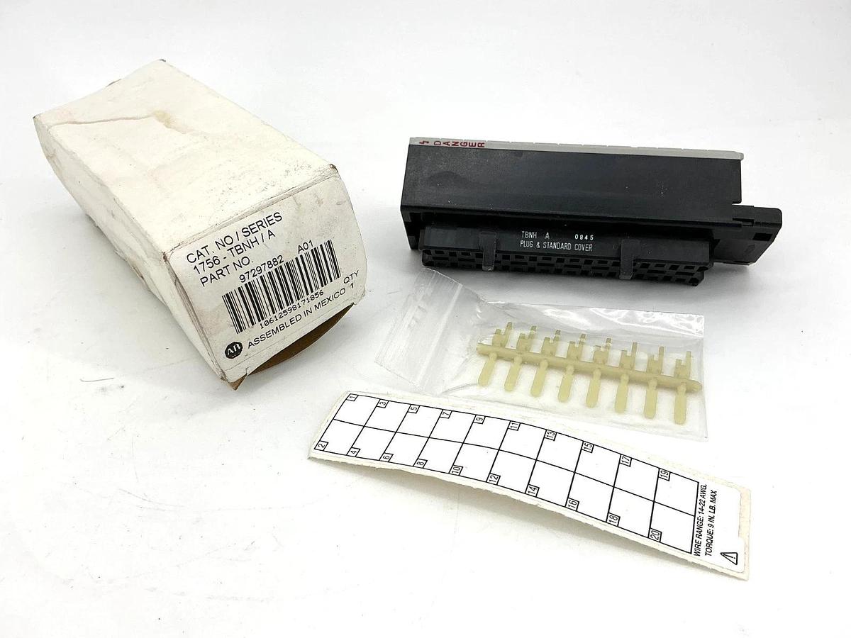 New Allen Bradley 1756-TBNH Ser A ControlLogix Terminal Block 20-Pin 14-22AWG