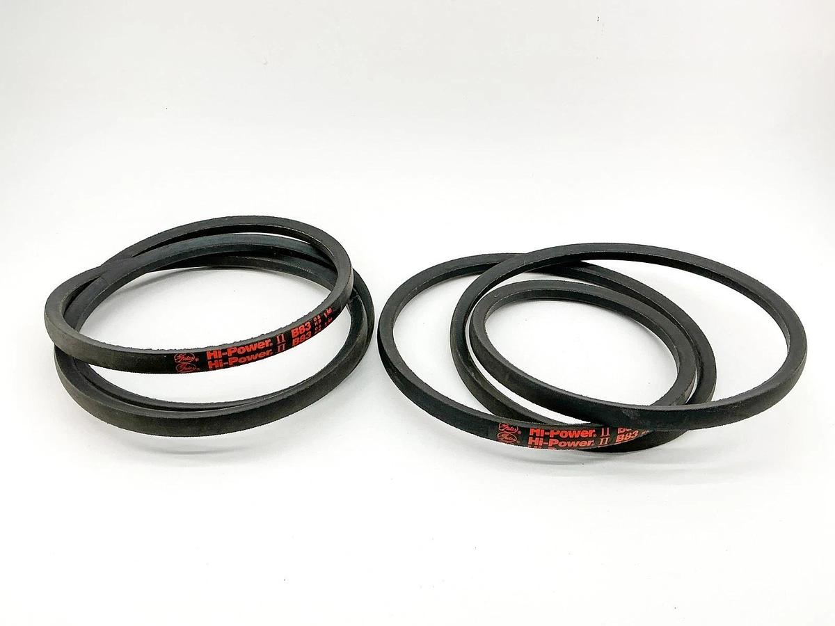 New Lot of 2 Gates B83 Hi-Power V-Belt 86" L 21/32" W 9003-2083 -No Box