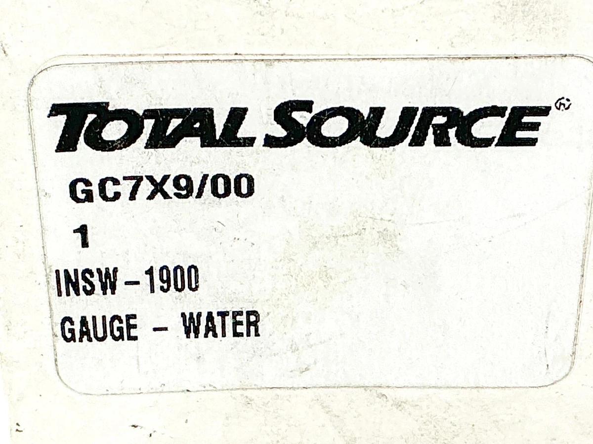 New Total Source GC7X9/00 Water Gauge INSW-1900