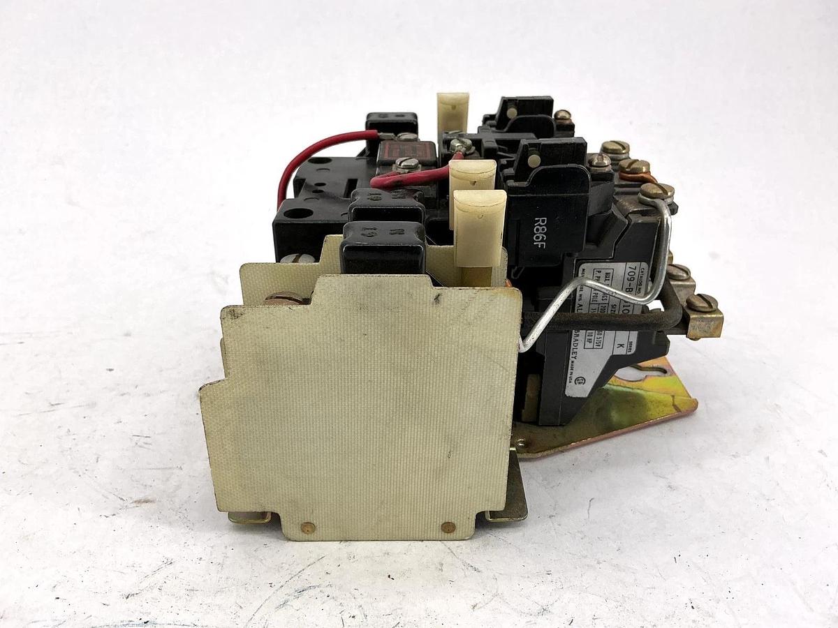 Used Allen Bradley 709-BOD103 Series K Starter 110/120VAC Coil 50/60HZ