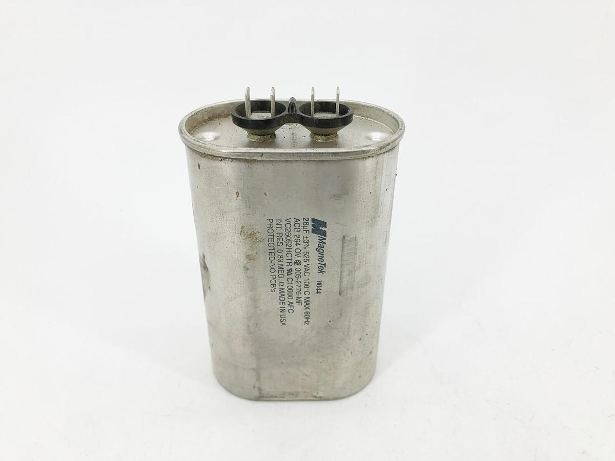 Used Magnetek VC2605HCTR Capacitor 525VAC 100°C Max