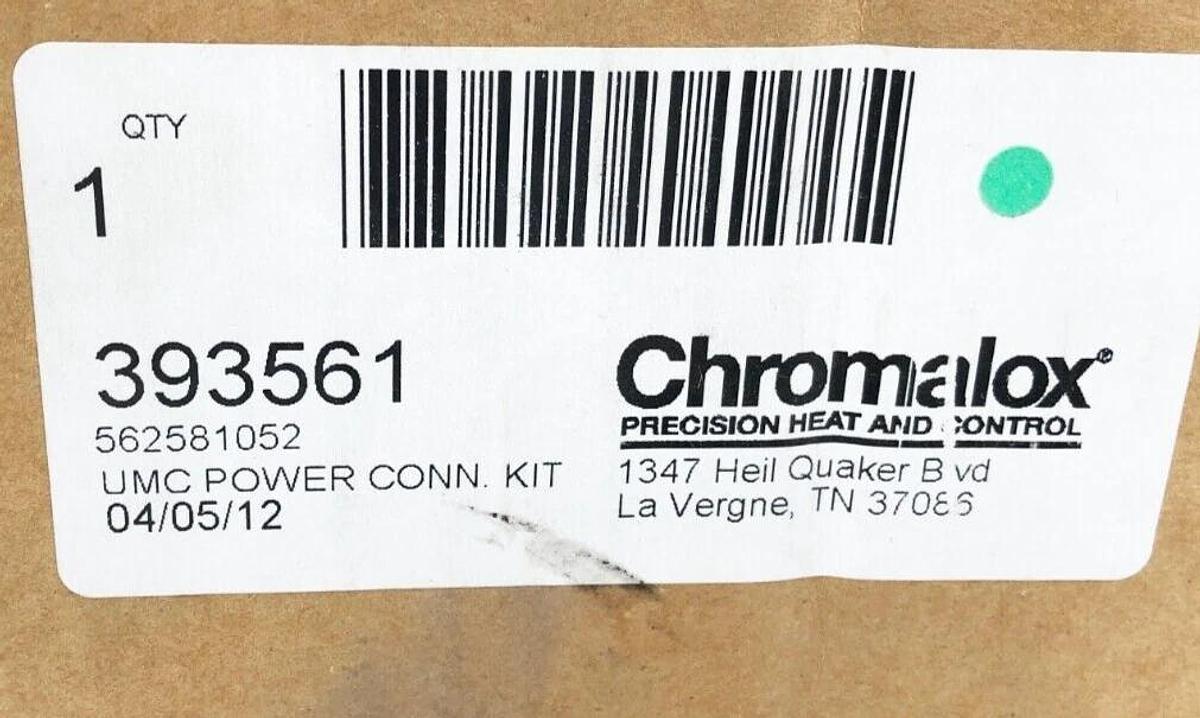 New Chromalox 393561 UMC Power Connection Kit 562581052