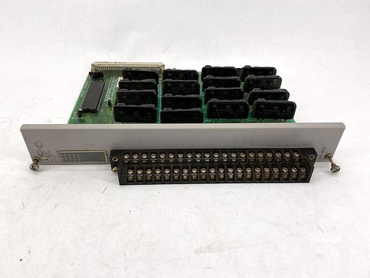 Used Siemens 505-4816 PLC Output Module 16-Point 110/220VAC 50/60HZ 505-4816