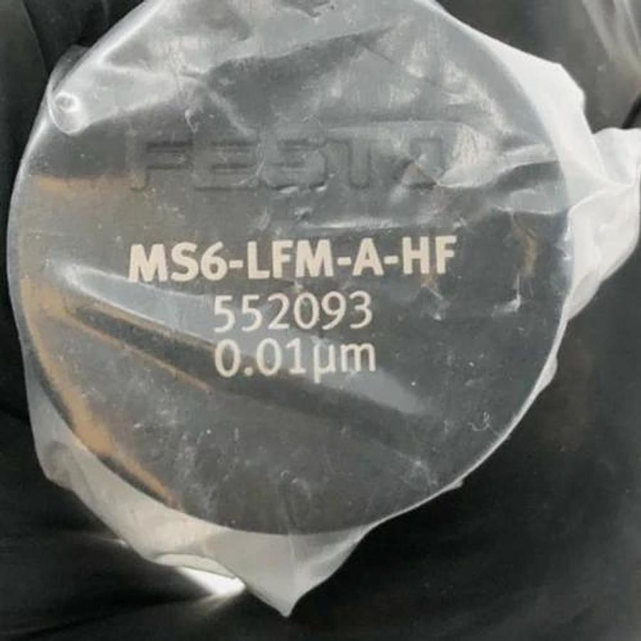 New Festo MS6-LFM-A-HF Pneumatic Filter Element 0.01 Micron 552093