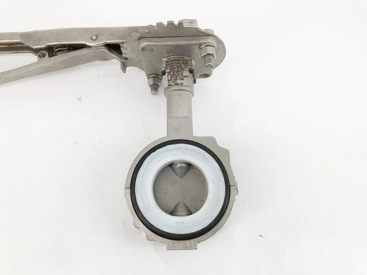 New Keystone 990-0050W0A10010-SES00S0T200KB-002S01 Butterfly Valve 2" - No Box
