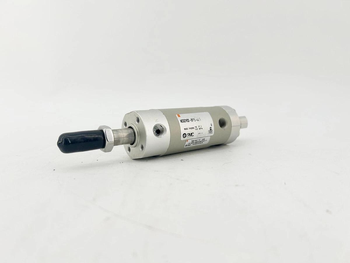 New SMC NCGCN32-0075-X06 Pneumatic Cylinder 145PSI .75" Stroke 32mm Bore