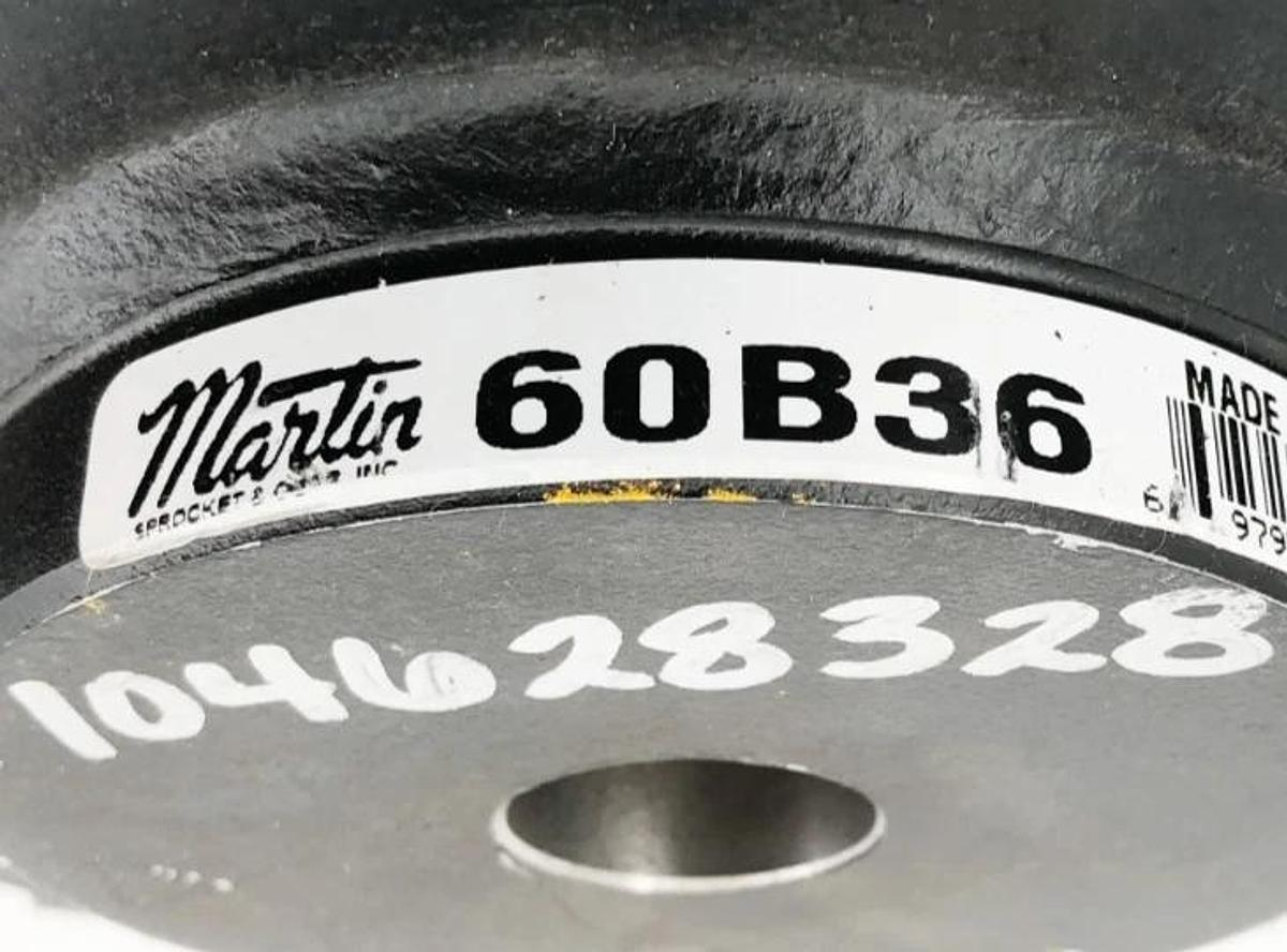 New Martin 60B36 Sprocket 36 Teeth 1" Bore - No Box