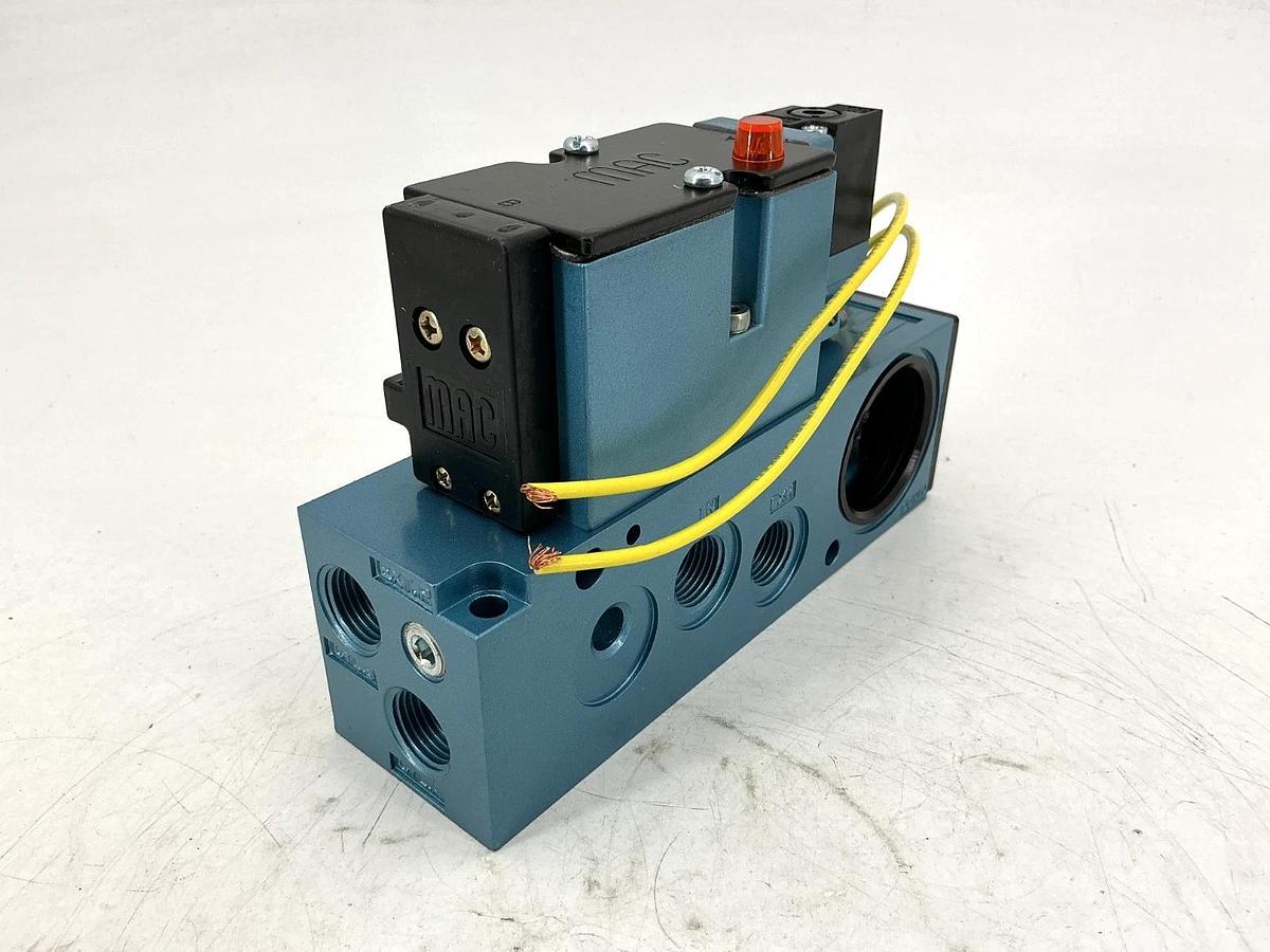 New MAC Valves 82A-AC-CKA-TP-DAAP-1DA Solenoid Valve 5.4Watts 150PSI 110/120VAC