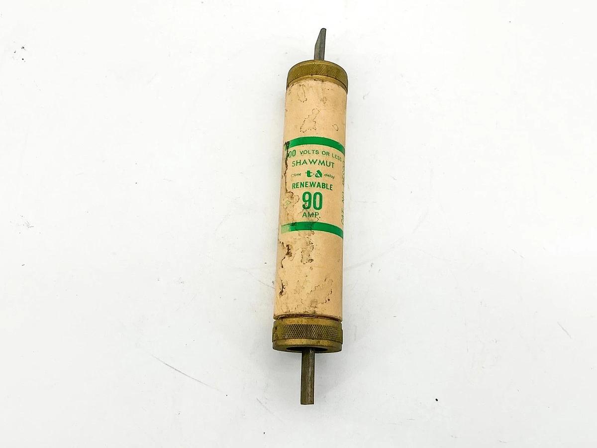 New Gould Shawmut RFS90 Renewable Fuse 90A 600V - No Box