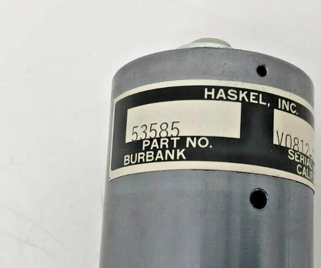 Haskel 53585 2-Way Release Valve 10,000PSI